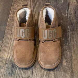 UGG Kids Tan Slippers